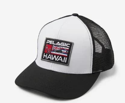 Pelagic Hawaii Flag Trucker