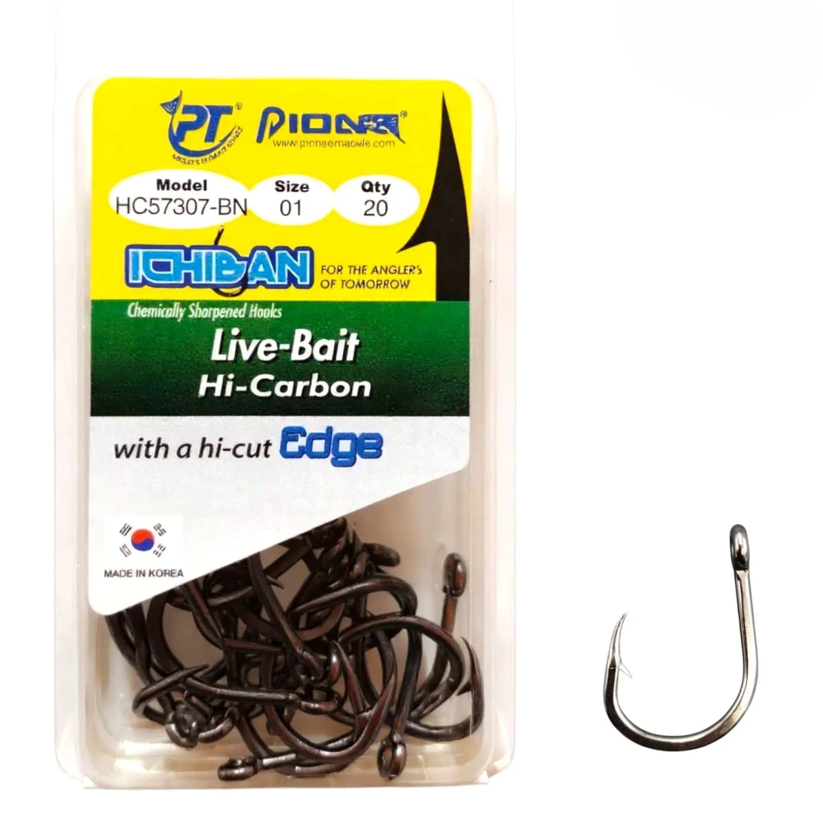 Pioneer Ichiban Live Bait Hooks