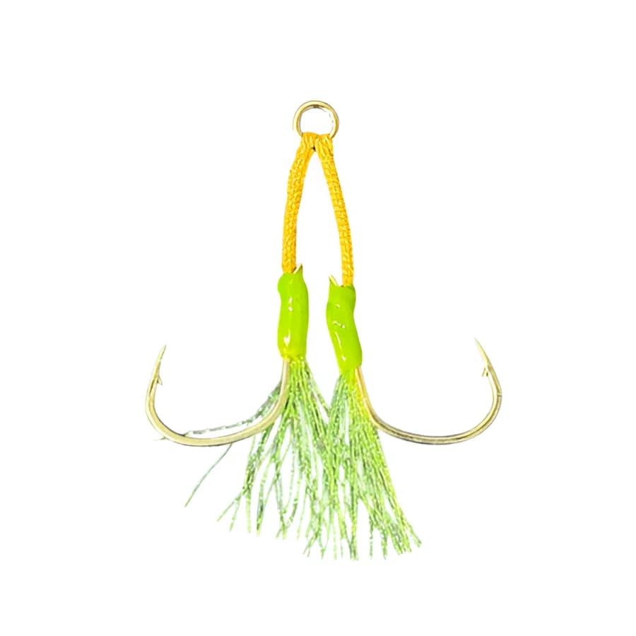 Atc Slowfall Assist Hooks With Green Tinsel