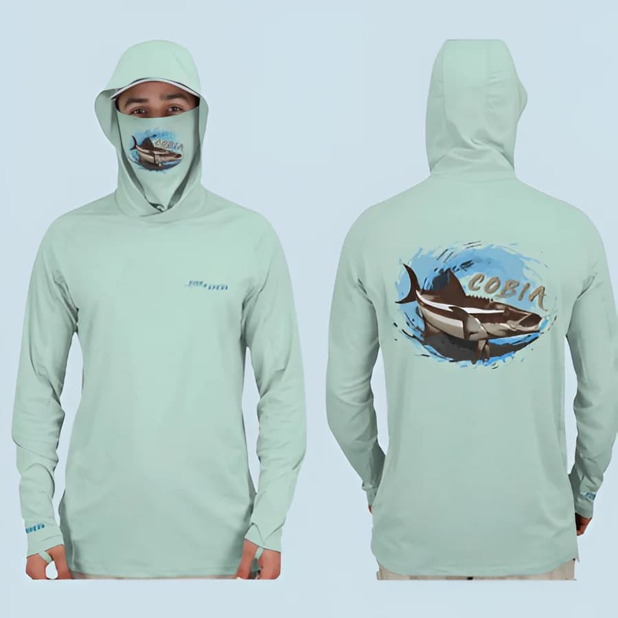 FISH 2 SPEAR Performance Hoodies - Cobia