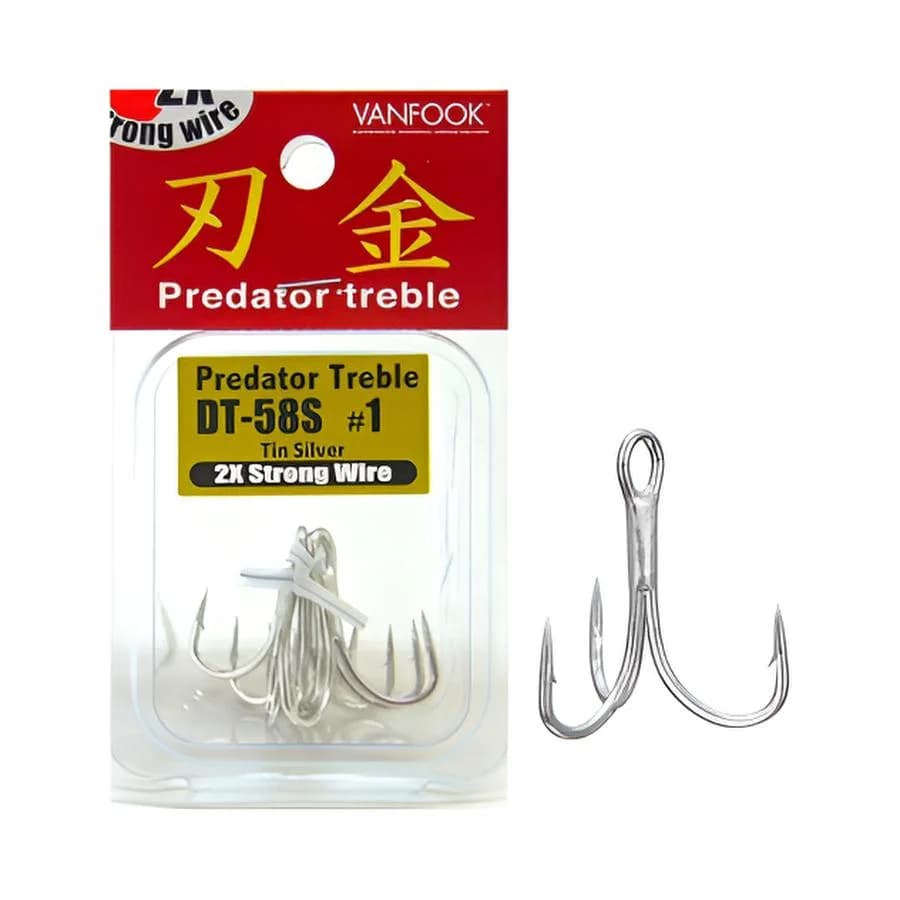 Vanfook DT-58S Treble Hook